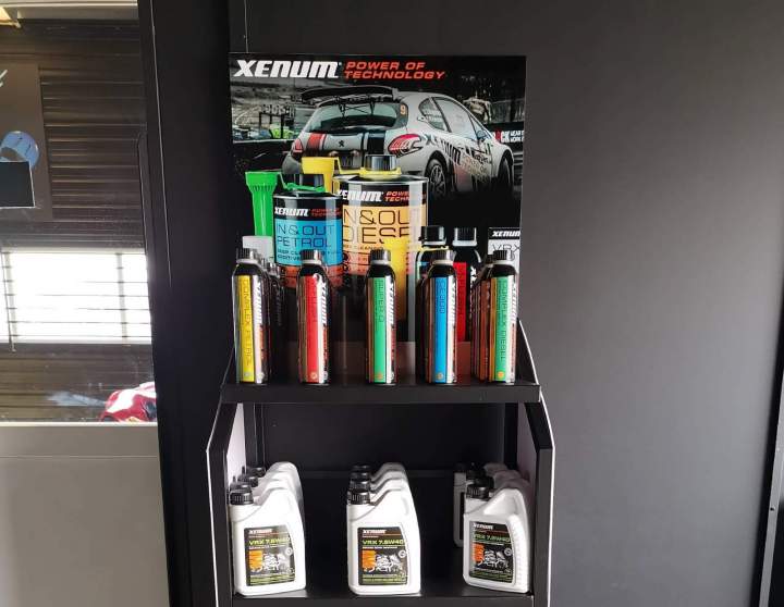 Vente de produits d'entretien et de performance Xenum